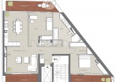 Haus A Grundriss 1. DG WE07